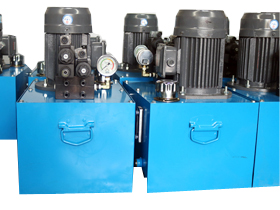 立式液壓系(xì)統成品區